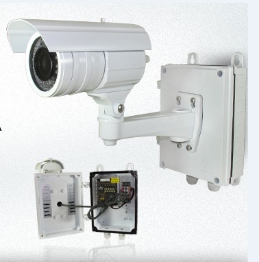 Коробка электропитания камеры CCTV с встроенный переключателем и переходникой высокой эффективности