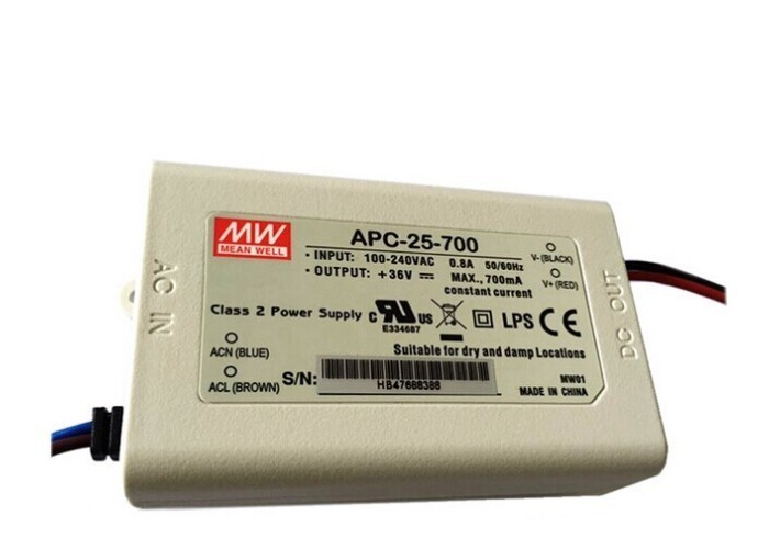 Водитель APC-25-700 СИД серии 20w APC течения электропитания СИД постоянн