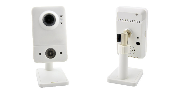 Белая камера CCTV сети IP/толковейший кубик интернета 1.3MP HD