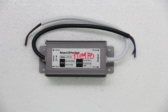 Электропитание 20V СИД течения IP68 650mA 21W постоянн - 36V DC, переключая электропитания