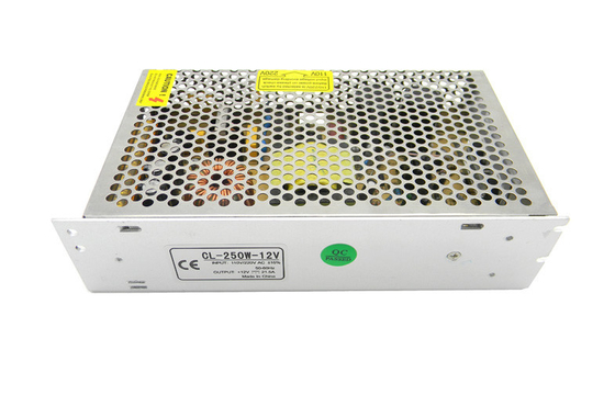 Metal Высок-бак электропитания 250W переключения 20A 12v, аттестованное ROHS