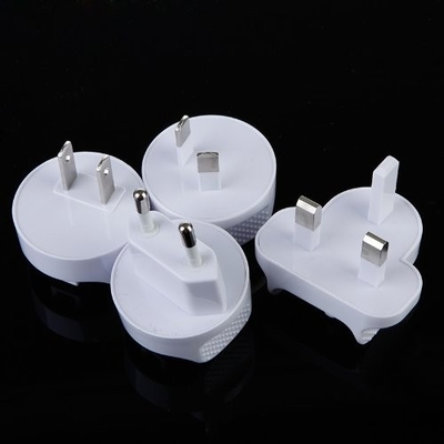 Переходника AC стены заряжателя перемещения USB 4 портов всеобщий для дома, Multi штепсельной вилки