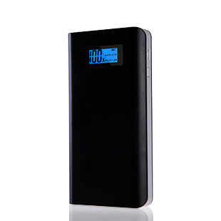 электропитание 10000MAH 5V передвижное, черный банк силы OEM белизны 2.1A