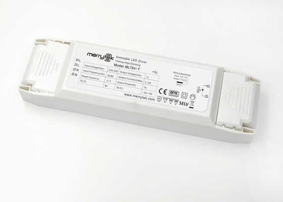 Водитель СИД Dimmable напряжения тока наивысшей мощности 12V постоянн Non мелькая