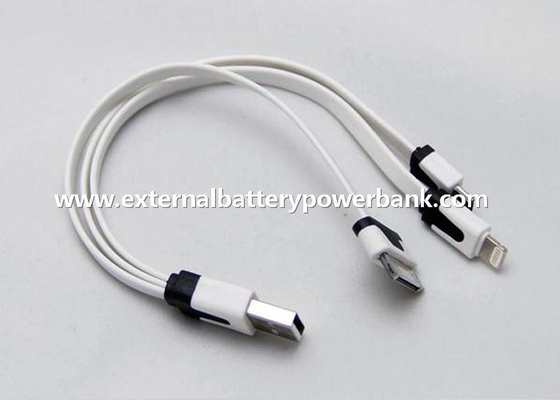 20cm цветастые 3 в 1 зарядном кабеле USB Noddles с андроидом знонят по телефону iPhone4/4s/5/5s/6/6Plus