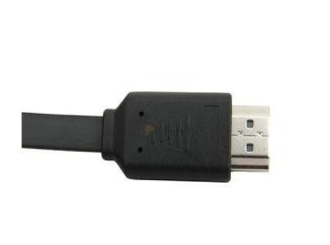 Чернота HDMI-HDMI кабеля переноса USB быстрого хода с высоким разрешением