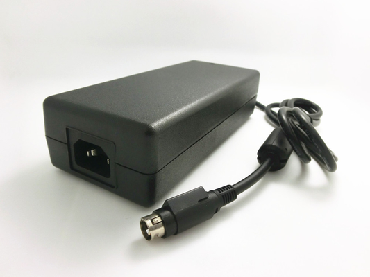 Всемирный переходника электропитания DC Jack PFC/3 штырей, выход 120W 24V 5A